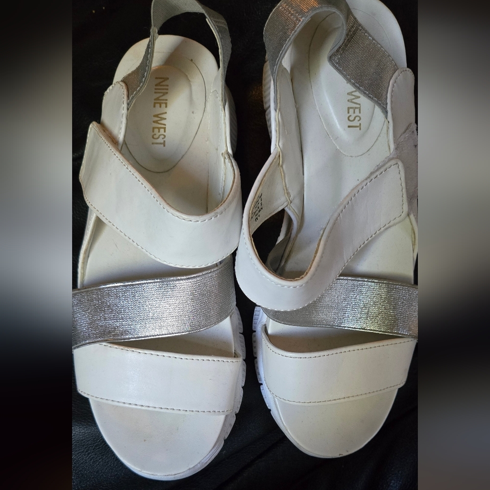 Nine West CUTE spring/summer walking sandals sz7.5M - Picture 2 of 9
